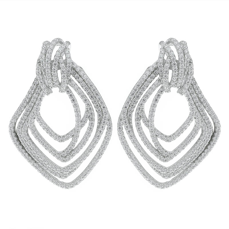 Women Multi Lines Jewelry Earrings