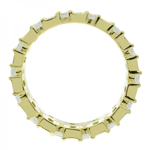 anello moda infinito in argento 925 placcato oro moda 