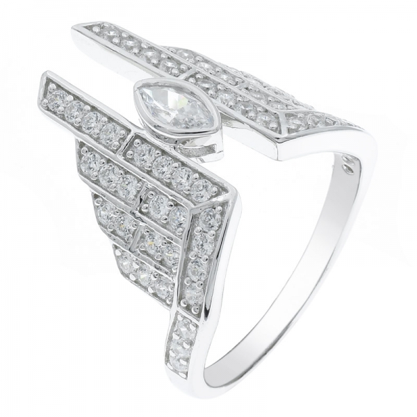 esclusivo bellissimo anello in argento 925 da donna 