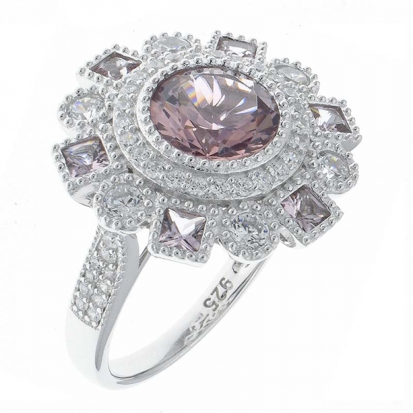gioielli donna anello in argento sterling 925 signore glamour 