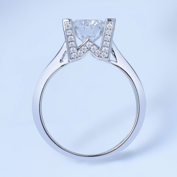 Gioielli da donna in argento 925 con solitario e anello solitario 