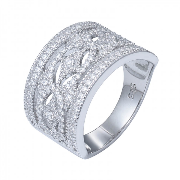 nuovo design simulazione anello di diamanti 925 anelli di fidanzamento cz taglio ellittico d'argento perfetto 