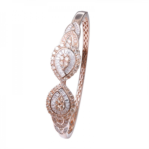 Di alta qualità in oro rosa fascino d'Argento del braccialetto Set vendendo bene in Medio Oriente 